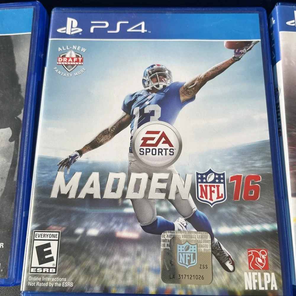 Call of‎ Duty WWII Madden 16 NHL 16 Sony PlayStation 4 PS4 Game Disc Lot of 3
